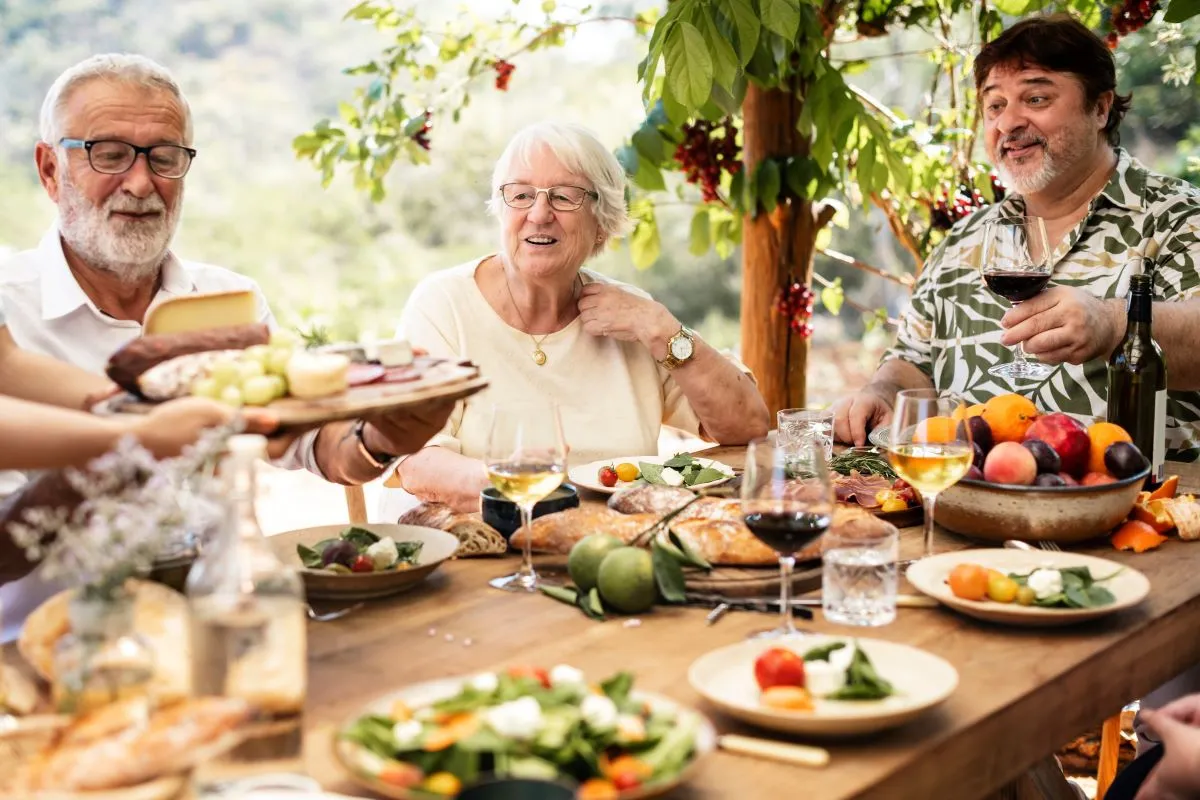 speaking greek dinner